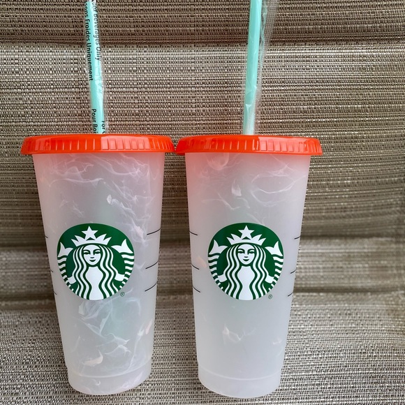 starbucks 2 changing color tumbler new 2021 summer
